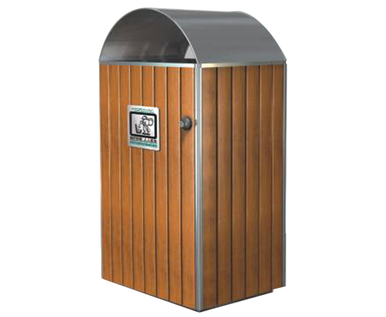 Abl 007 outdoor leisure chair trash can